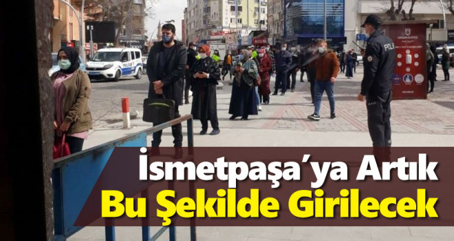 İsmetpaşa'ya Artık Böyle Giriliyor!