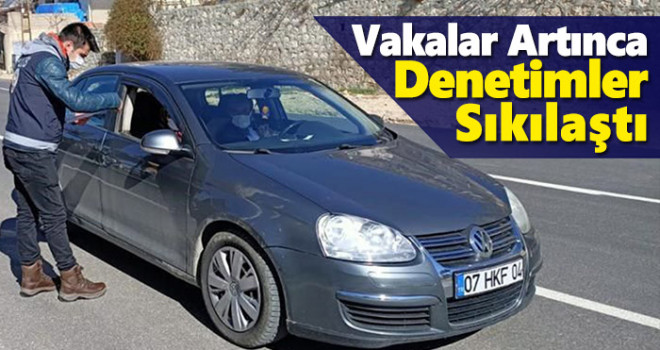 Ermenek'te Denetimler Sıkı Tutuluyor