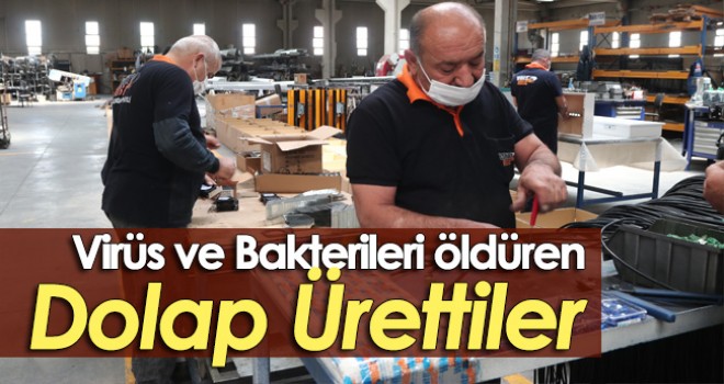 Virüs ve Bakterileri Öldüren Dolap Ürettiler