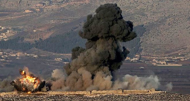 Afrin'e Top Atışları Başladı