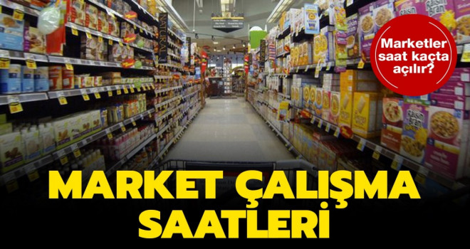 BİM, A101 ve ŞOK kaçta açılıyor, kaçta kapatıyor?