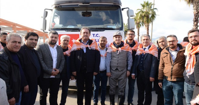 Elazığ'a 20 ton sebze ve meyve gönderildi
