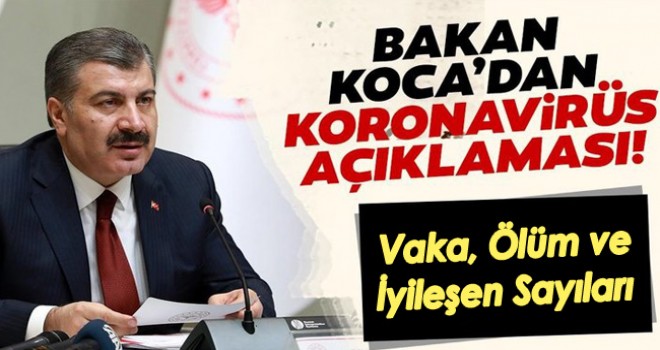 29 Nisan Koronavirüs Vaka, Ölüm ve İyileşen Sayıları