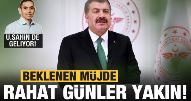 Bakan Koca beklenen müjdeyi duyurdu! Rahat günler çok yakın!