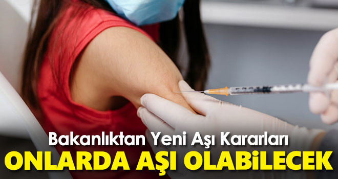 Bakanlık yeni koronavirüs kararlarını açıkladı