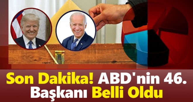 ABD'nin 46. Başkanı Belli Oldu