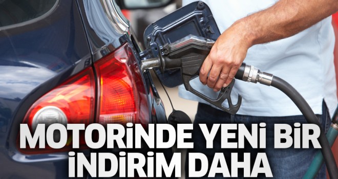 Motorinde 27 kuruş indirim