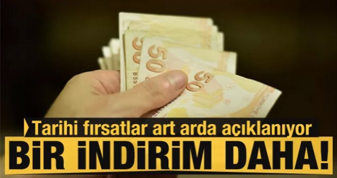 Konut kampanyasında indirim üstüne indirim