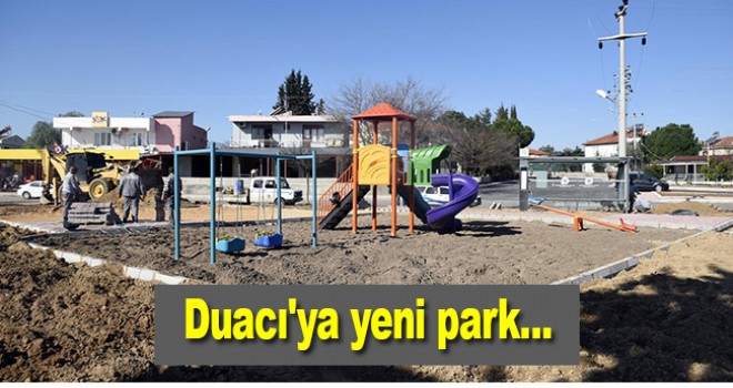 Kepez Belediyesinden Duacı'ya yeni park