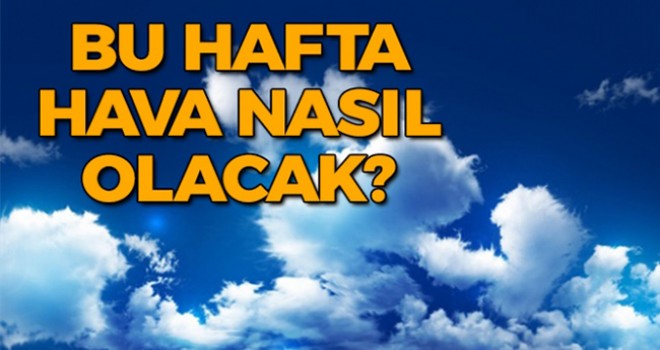 Karaman'da Bu Hafta Hava Durumu