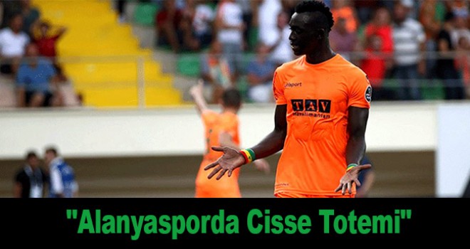 Alanyaspor, Cisse'nin gol attığı maçları kaybetmiyor