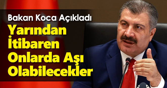 Aşılamada yaş sınırı 30'a indi