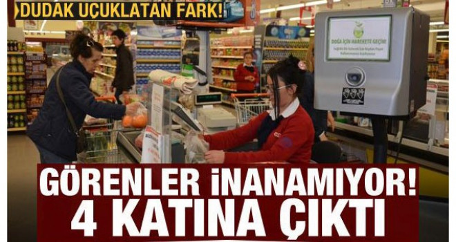Dudak uçuklatan fark! Fiyatlar 4 katına kadar çıktı