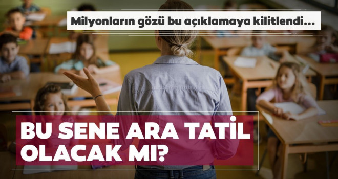 Nisan ara tatili 2020-2021 eğitim yılında yapılacak mı? MEB'den kritik ara tatil kararı!