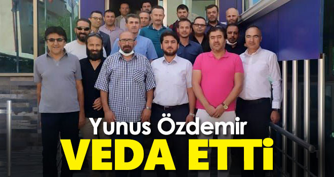 Yunus Özdemir Görevlerini Devretti