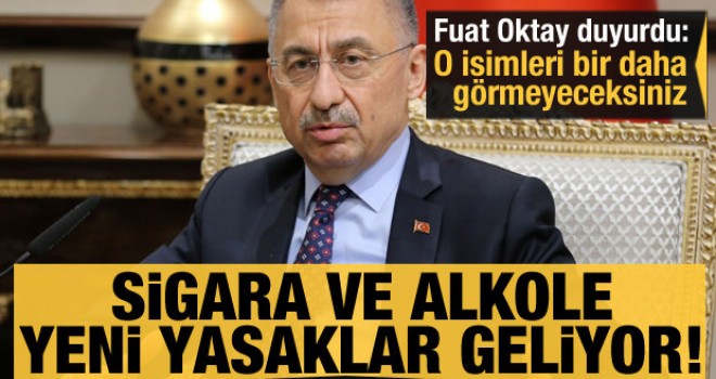 Fuat Oktay duyurdu! Sigaraya yeni yasaklar geliyor