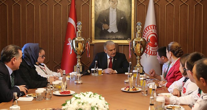 Başbakan Yıldırım'ın Kabulü