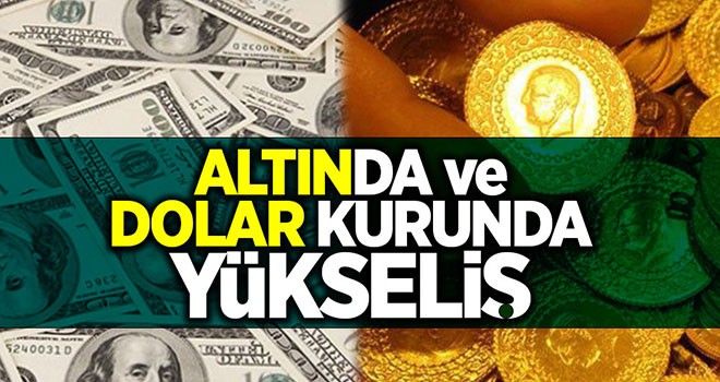 Dolar ve euro ve altında yükseliş