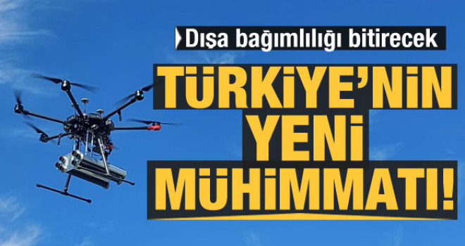İnsansız hava ve kara araçlarına yerli mini roket