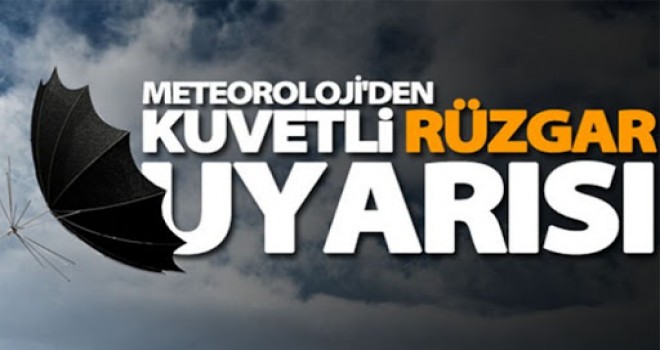 Meteorolojiden Karaman İçin Uyarı!
