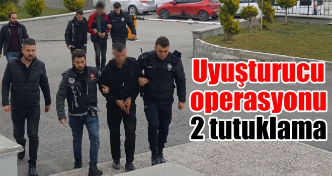 Karaman'da uyuşturucu operasyonu: 2 tutuklama