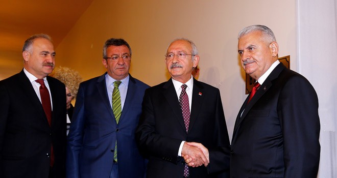 Yıldırım-Kılıçdaroğlu Görüşmesi Başladı