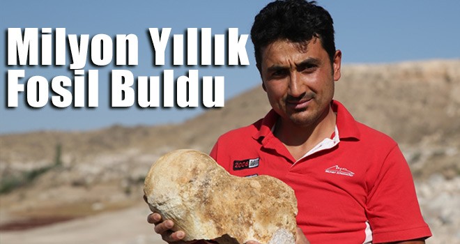 Keçi Çobanı Milyon Yıllık Fosil Buldu