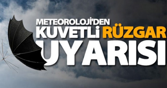 Meteorolojiden Karaman için Uyarı!