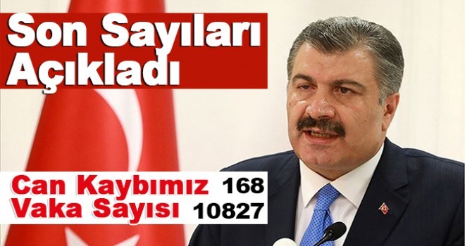 Sağlık Bakanı Koca yeni koronavirüs vaka sayısını açıkladı