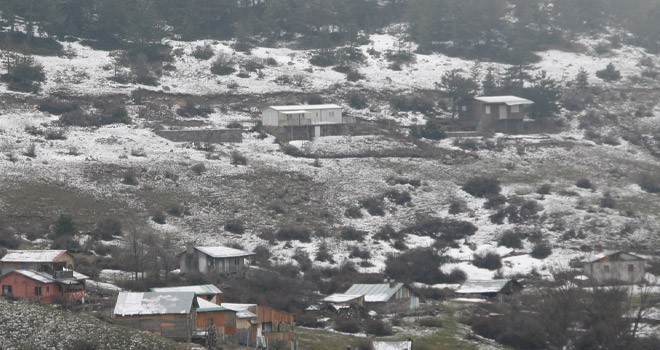 Beypazarı'nda Kar Yağışı