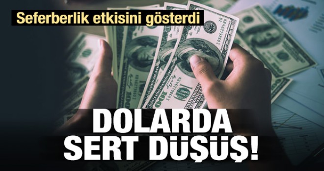 Dolarda Düşüş Hızlandı