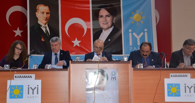 İYİ Parti Karaman Kongresi Gerçekleşti