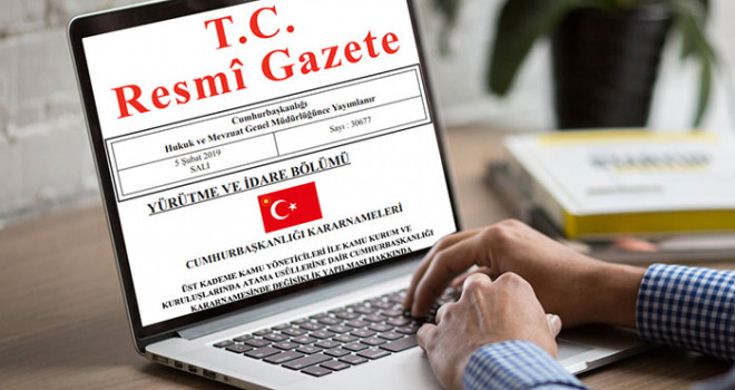 Atama kararları Resmi Gazete'de yayımlandı