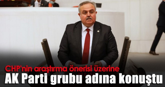 Vekil Şeker, TBMM Genel Kurulunda Konuştu