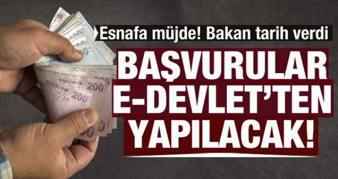 Bakan açıkladı! Esnafa hibe başvurusu 25 Mayıs'ta başlıyor