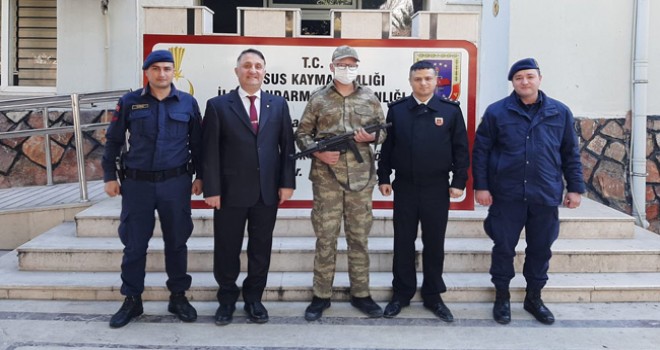 Kanser hastası öğrencinin askerlik hayali gerçeğe dönüştü