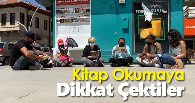 CHP Karaman İl Başkanlığı Kitap Okumaya Dikkat Çektiler