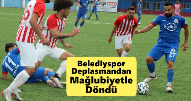 Karaman Belediyespor deplasmanda kaybetti