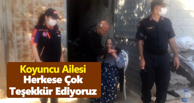 Koyuncu Ailesinden Teşekkür