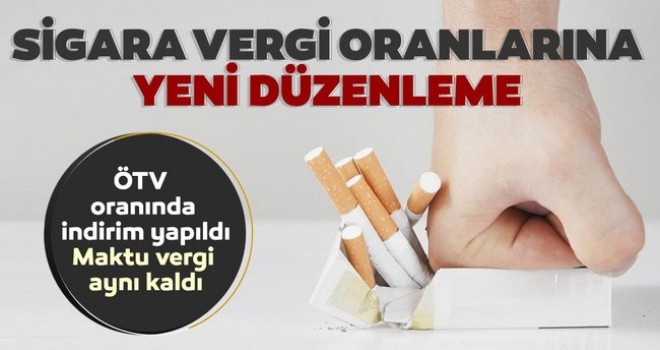 Sigarada vergi oranları değişti!