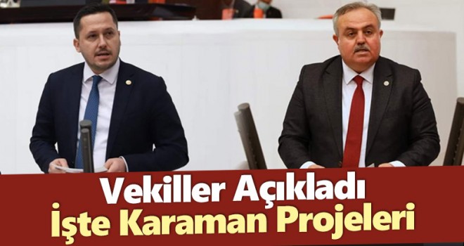 Vekiller Projeleri Bir Bir Açıkladılar