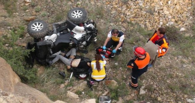 Kapadokya'da ATV Kazası! 1 Ölü, 1 Yaralı