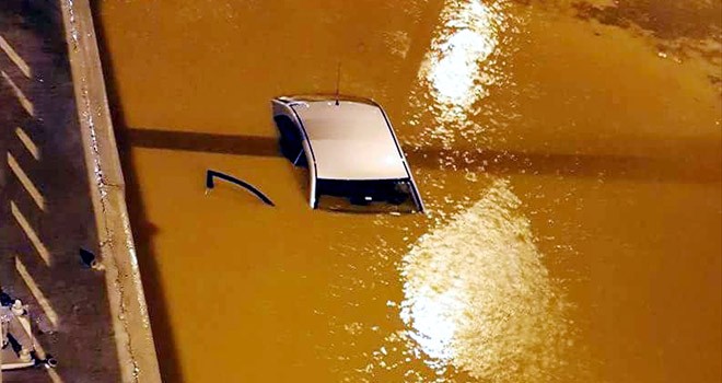 Alanya'da Sağanak ve Fırtına