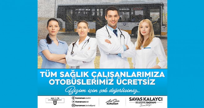 Belediyeden Sağlık Personeline Ulaşım Desteği