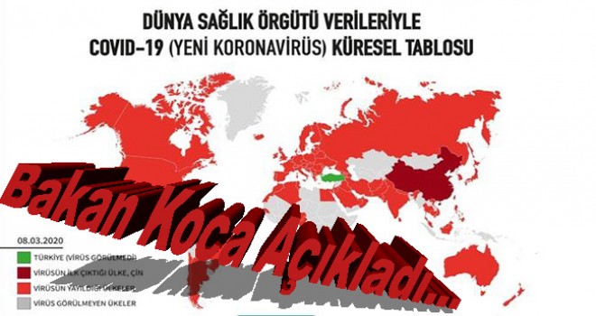 Bakan Koca'dan 'Koronavirüs' açıklaması