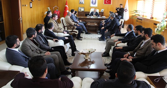 Rektör Prof. Dr. Demirdağ’a Ziyaret