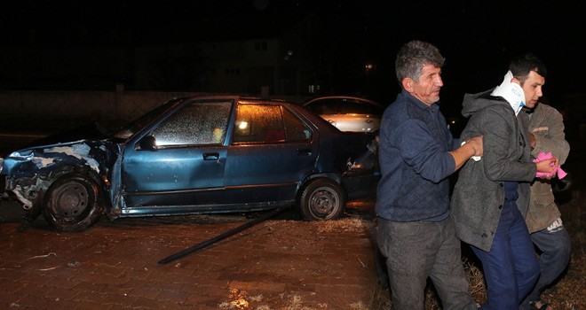 Sivasta Trafik Kazası