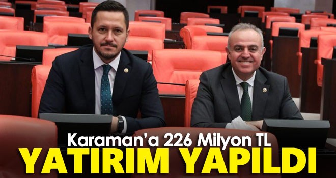 Karaman'a spor alanında 226 milyon TL'lik yatırım yapıldı