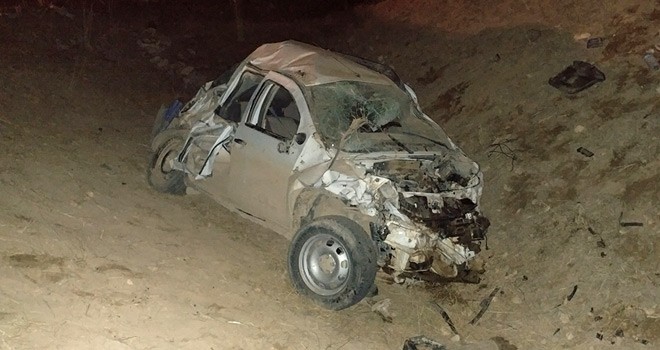 Köpeğe Çarpıp Şarampole Devrildi