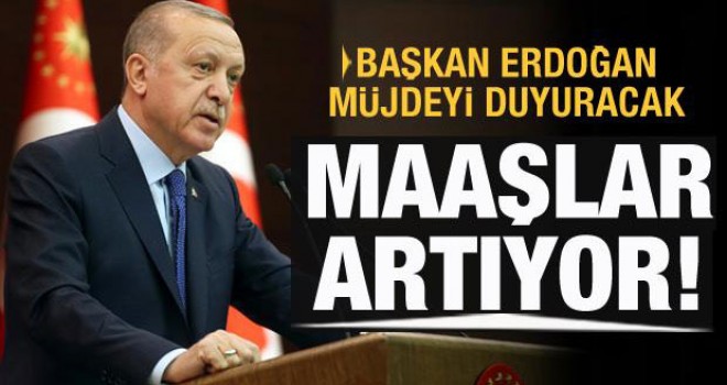 Başkan Erdoğan duyuracak: Sağlık çalışanların maaşları artıyor